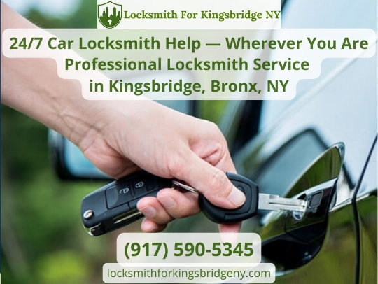 Car Locksmith Service in Kingsbridge, Bronx, NY