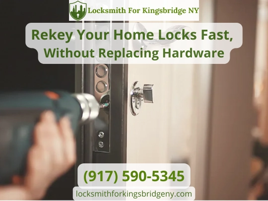 Expert Lock Rekeying for Homes & Apartments in Kingsbridge